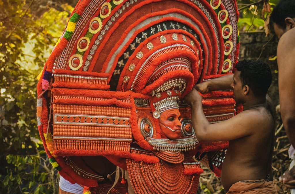 Theyyam costume