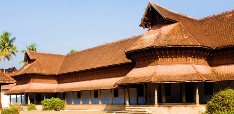 A magnificent view of Kuthiramalika Palace in Thiruvananthapuram
