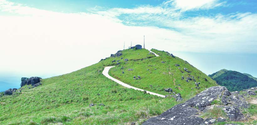 Ponmudi hill top view point