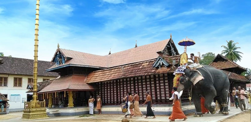Sri Krishna Temple at Thiruvarppu a small village in Kottayam district of Kerala.