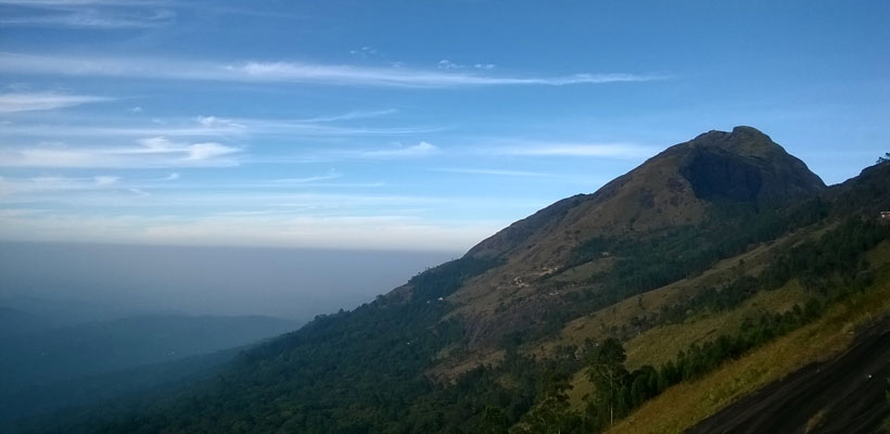 A fascinating view of Anamudi Peak in Munnar
