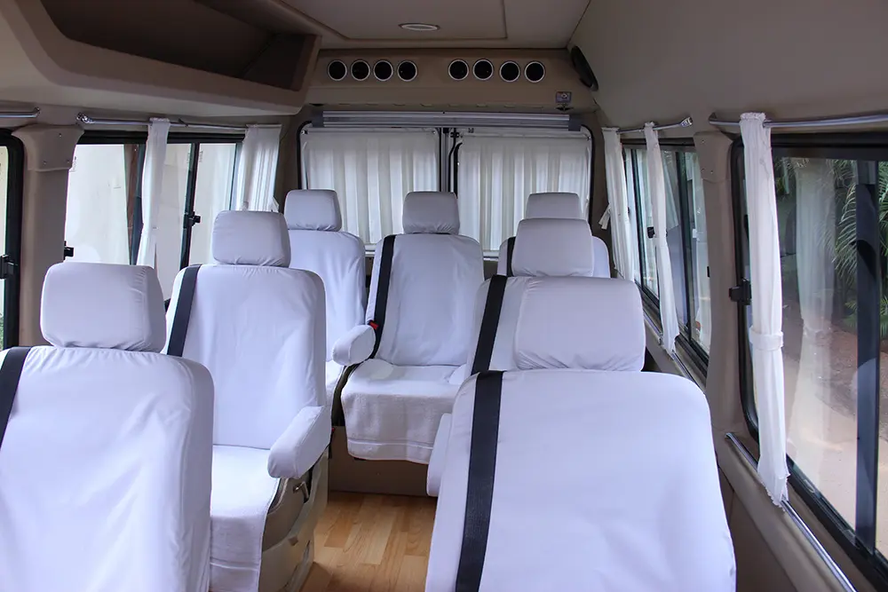 Tempo 8 Traveller Inside
