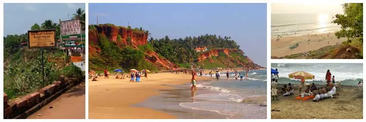 Varkala Papanasham Beach