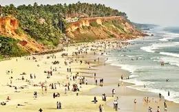 Varkala Papanasham Beach