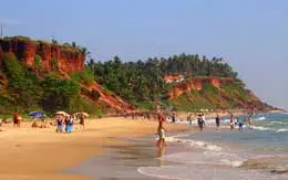 Varkala Papanasham Beach
